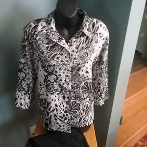 Ladies blouse and pants